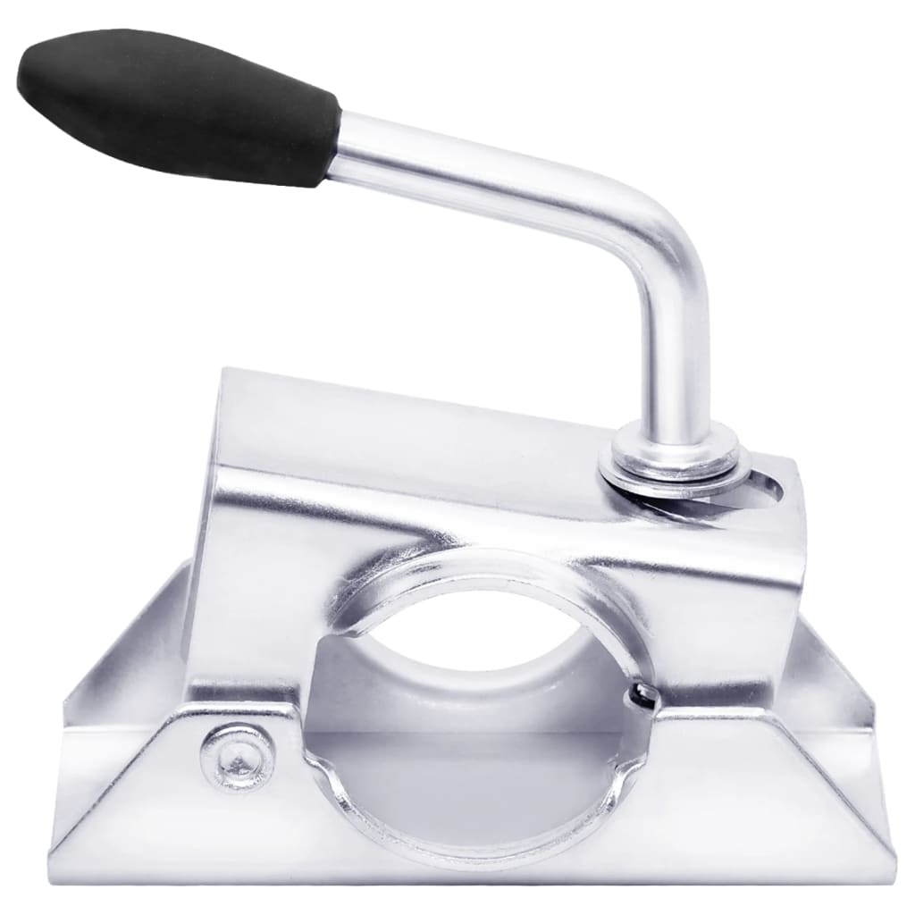 Klembøjler til næsehjul 2 stk. 13,5x6,5x14 cm galvaniseret stål - number 3.