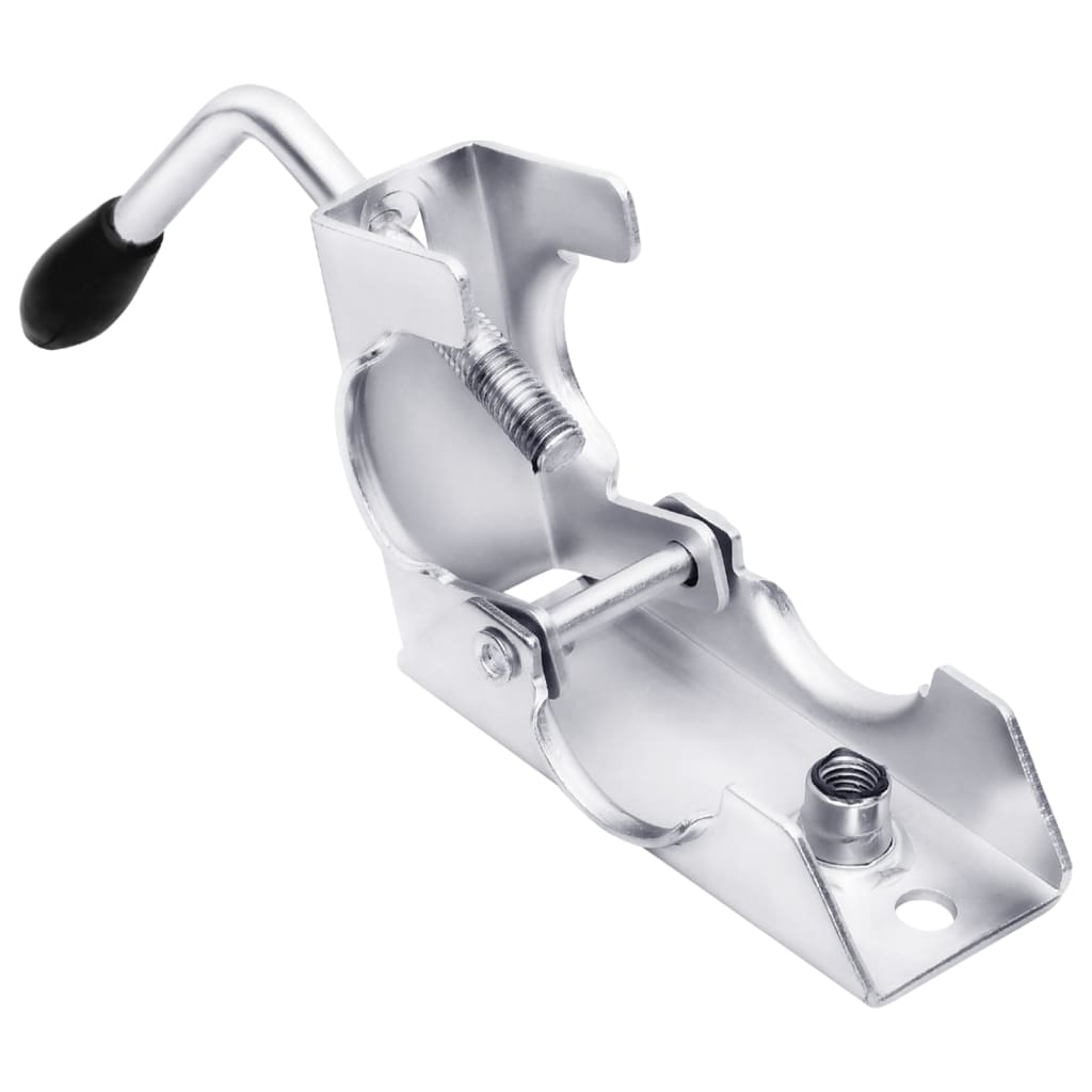 Klembøjler til næsehjul 2 stk. 13,5x6,5x14 cm galvaniseret stål - number 5.