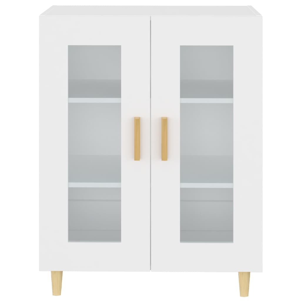 Skænk 69,5x34x90 cm konstrueret træ - hvid, 1 - number 5.