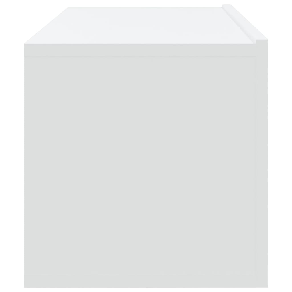 Vegghengte tv-skap stk. 100x30x30 cm konstruert tre - number 8.