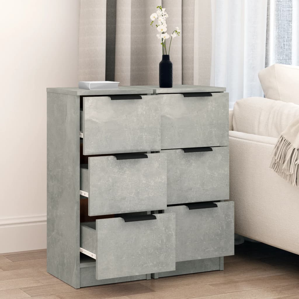 Dona pc. 30x30x70 cm legno ingegnerizzato - grigio cemento, 2 - number 3.