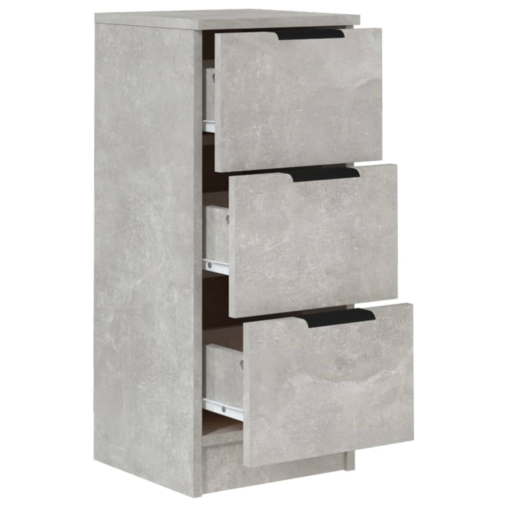 Dona pc. 30x30x70 cm legno ingegnerizzato - grigio cemento, 2 - number 7.