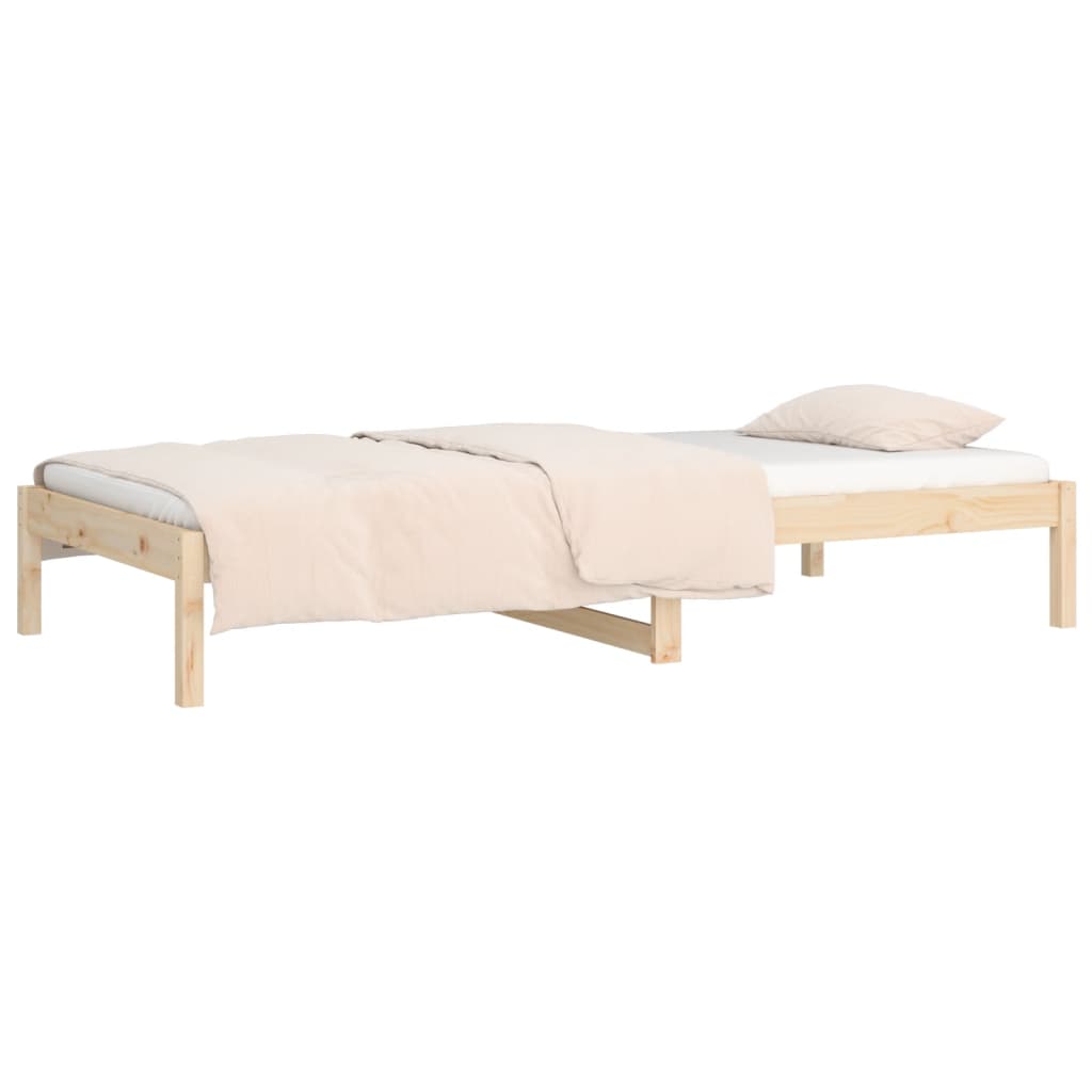 Daybed uten madrass massiv furu - naturfarge, 90 x 200 cm - number 6.