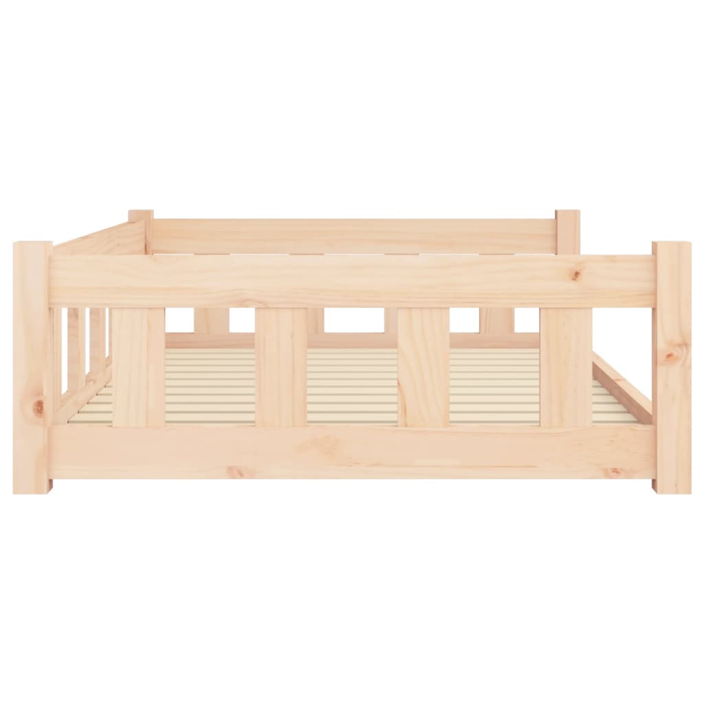 Lit de chien 105,5x75.5x28 cm pine massive - couleurs naturelles, 105,5 x 75,5 x 28 cm - number 5.