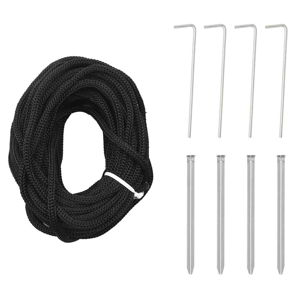 Kegleformet juletræ 160x500 cm 1400 led'er farverigt lys - number 8.