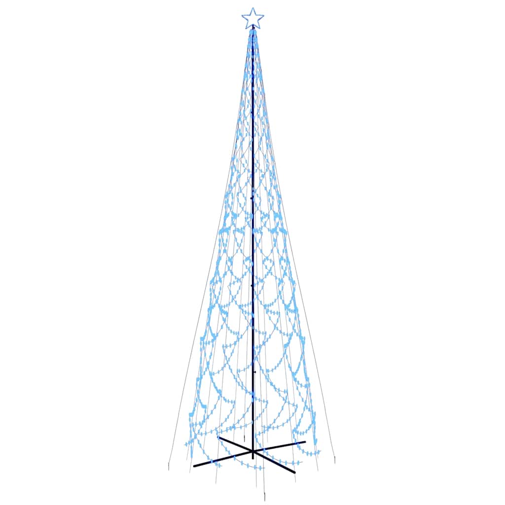 Sapin de noël en forme de cône 230x800 cm 3000 led lumière bleue - number 2.