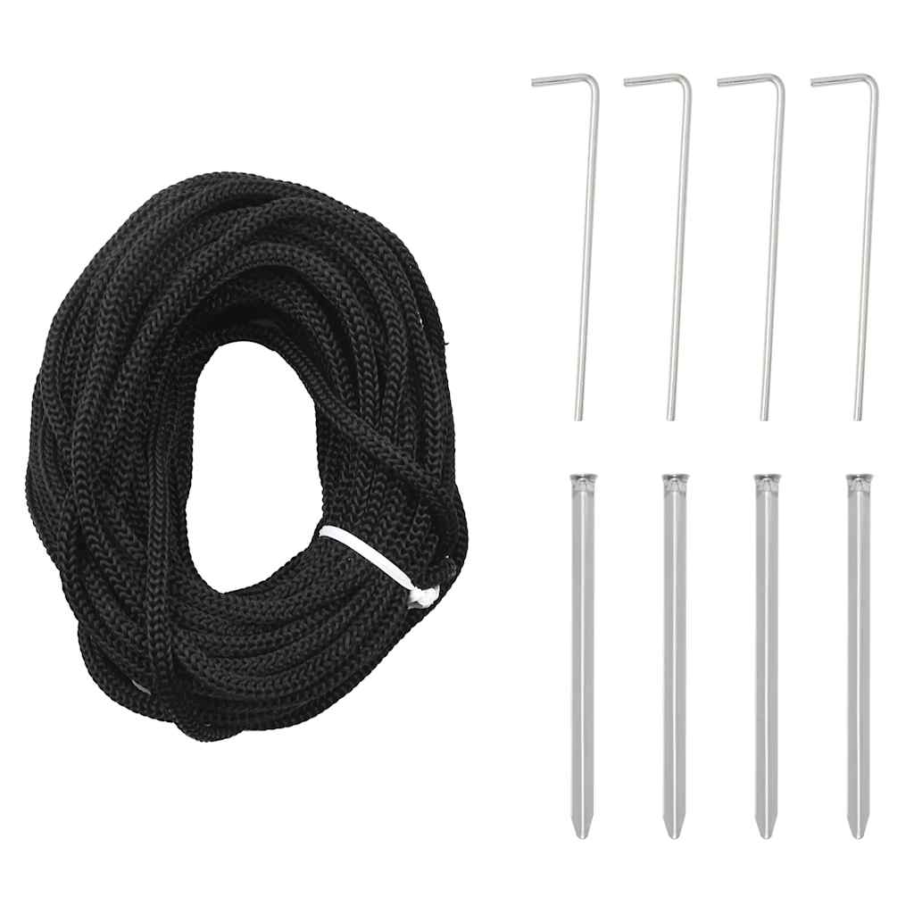 Kegleformet juletræ 230x800 cm 3000 led'er varmt hvidt lys - number 8.