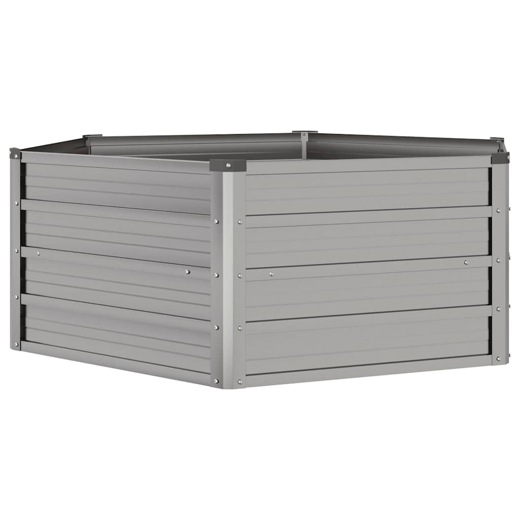 Højbed cortenstål rustfarvet - 129 x 129 x 45 cm, 1 - number 3.