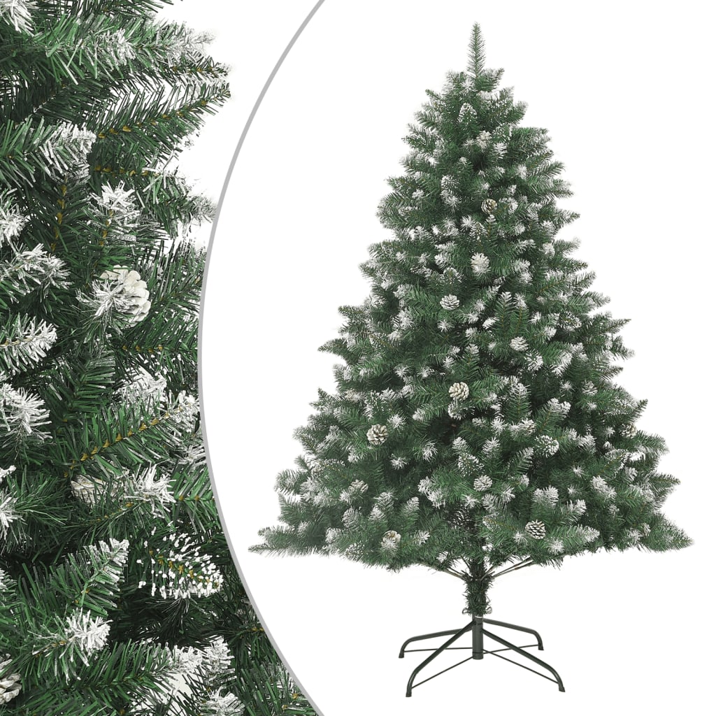 Artificial christmas tree with christmas tree base 240 cm pvc - number 1.