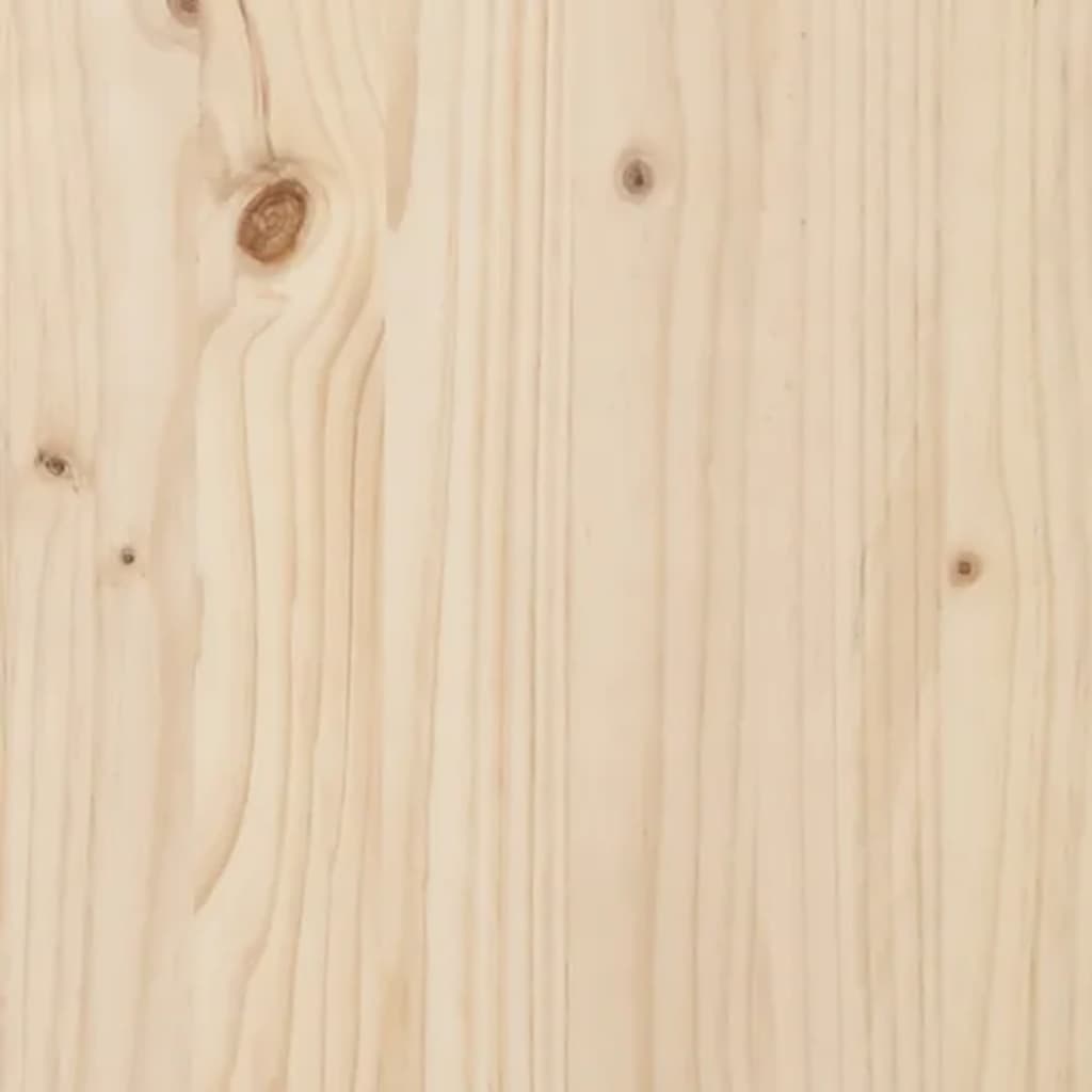 Daybed massivt fyrretræ - naturfarvet, 90 x 190 cm - number 10.