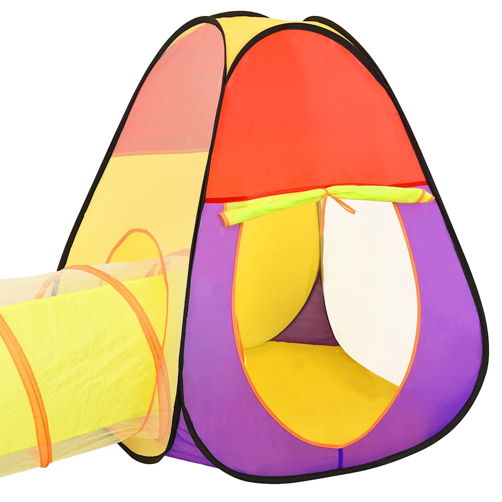 Jouez à une tente pour les enfants avec 250 balles 255x80x100 cm - multicolore, 1 - number 7.