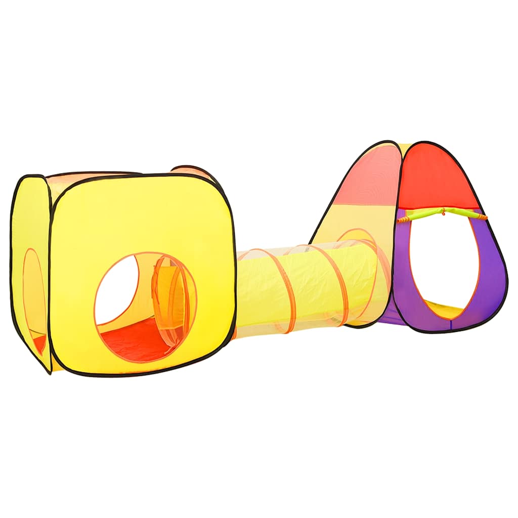 Tente de jeu pour enfants avec 250 balles 255x80x100 cm multicolore - number 4.