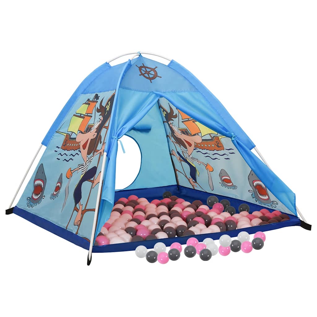 Jouez à une tente pour les enfants avec 250 balles 120x120x90 cm - multicolored 2, 1 - number 2.
