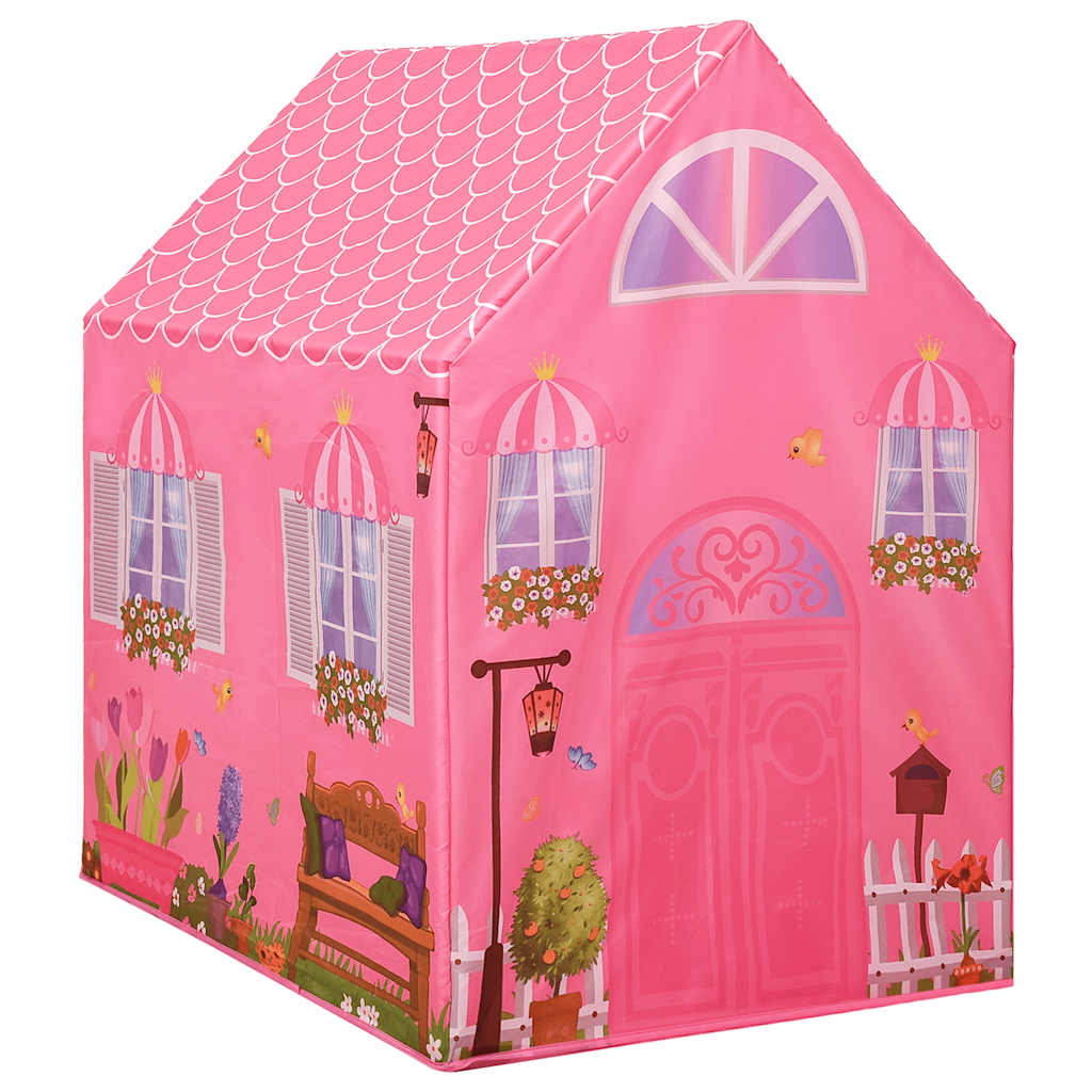 Jouez à la tente pour les enfants 69x94x104 cm avec 250 balles rose - multicolore 2, 1 - number 5.