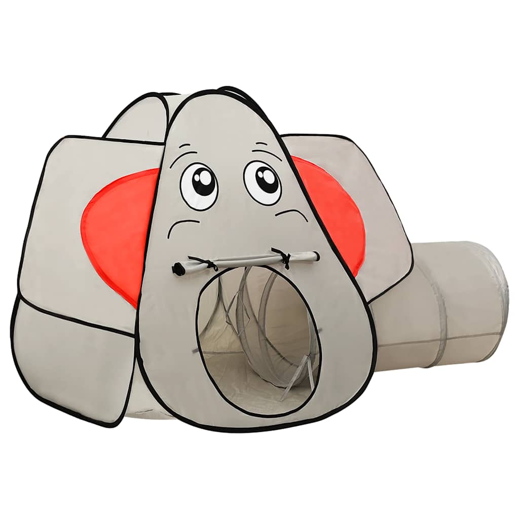 Jouez à la tente pour les enfants 174x86x101 cm 250 balles elephant gray - multicolore, 1 - number 4.