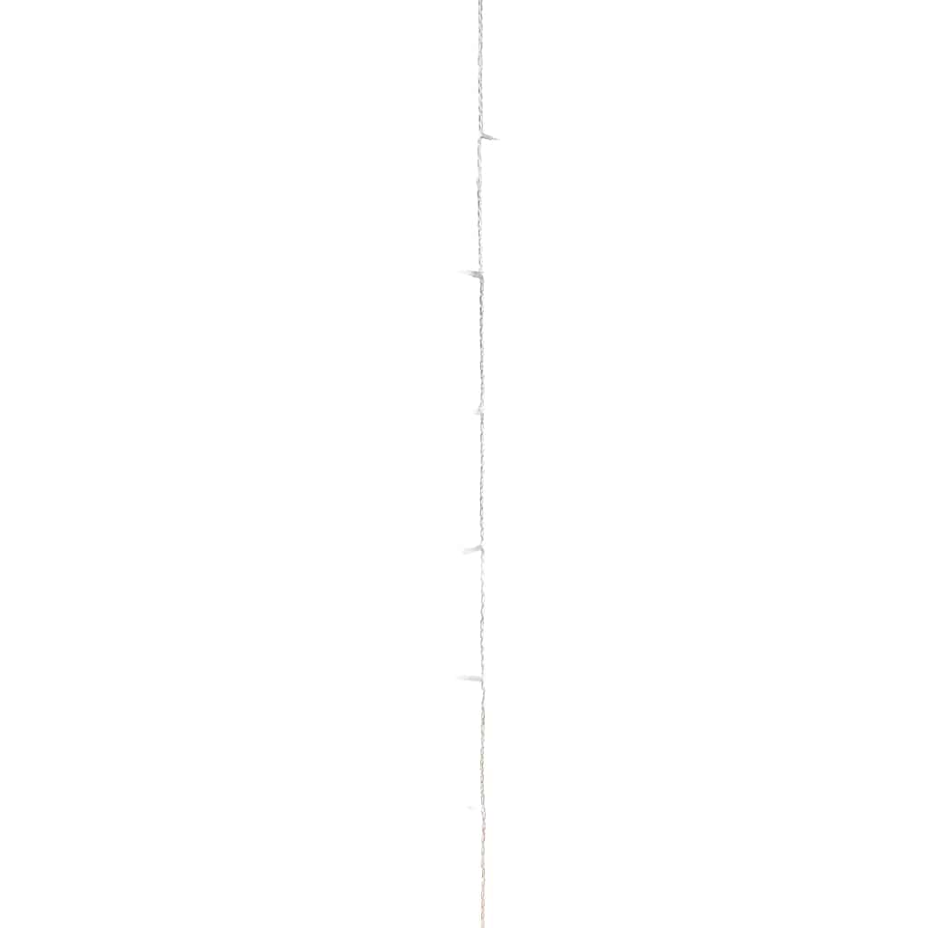 Led light chain with 600 leds 60 m pvc warm white light - number 3.