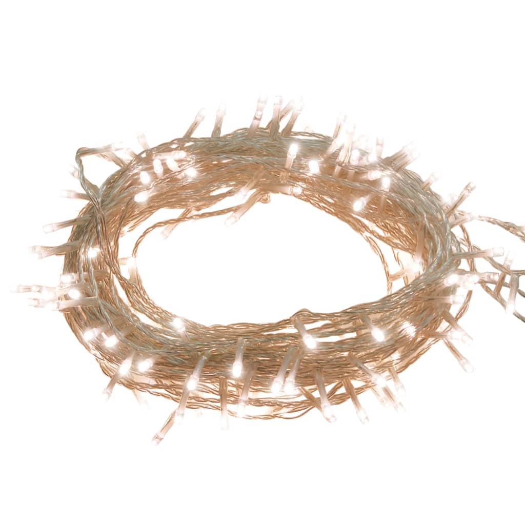 Led light chain with 400 leds 40 m pvc warm white - number 2.