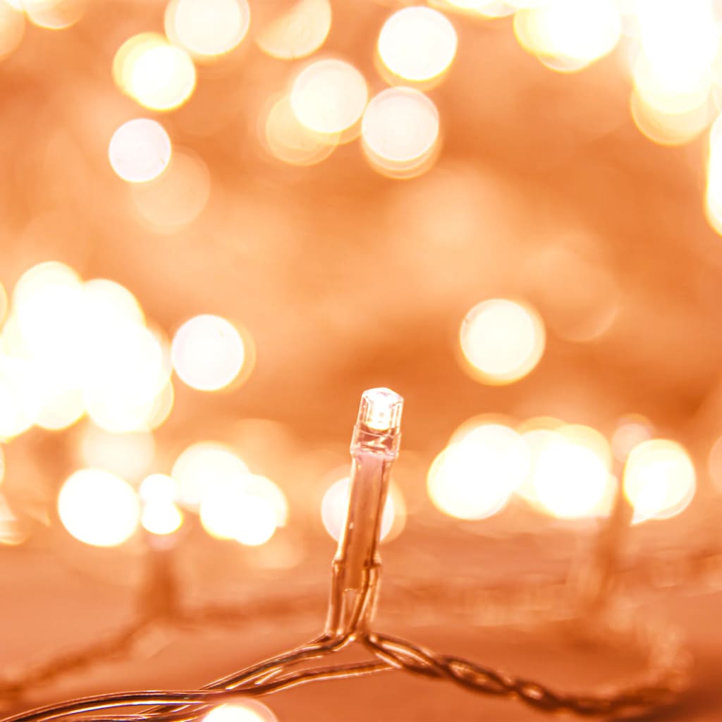 Guirlande lumineuse led avec 300 leds 30 m pvc blanc chaud - number 4.