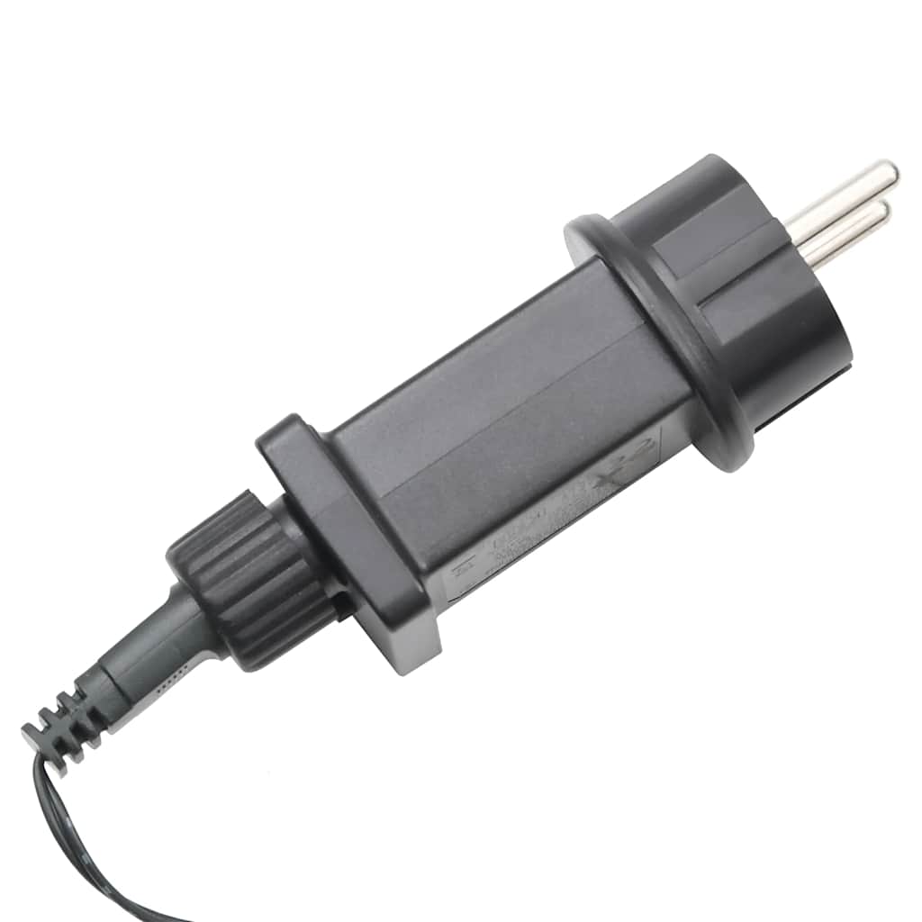 Led-lyskæde 1000 led'er 100 m pvc varmt hvidt lys - number 7.