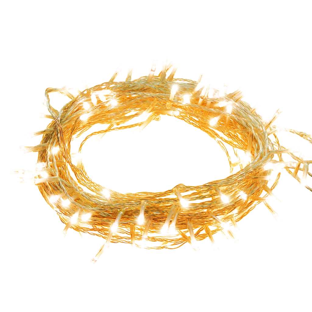 Led light chain 2000 leds 200 m pvc warm white light - number 2.