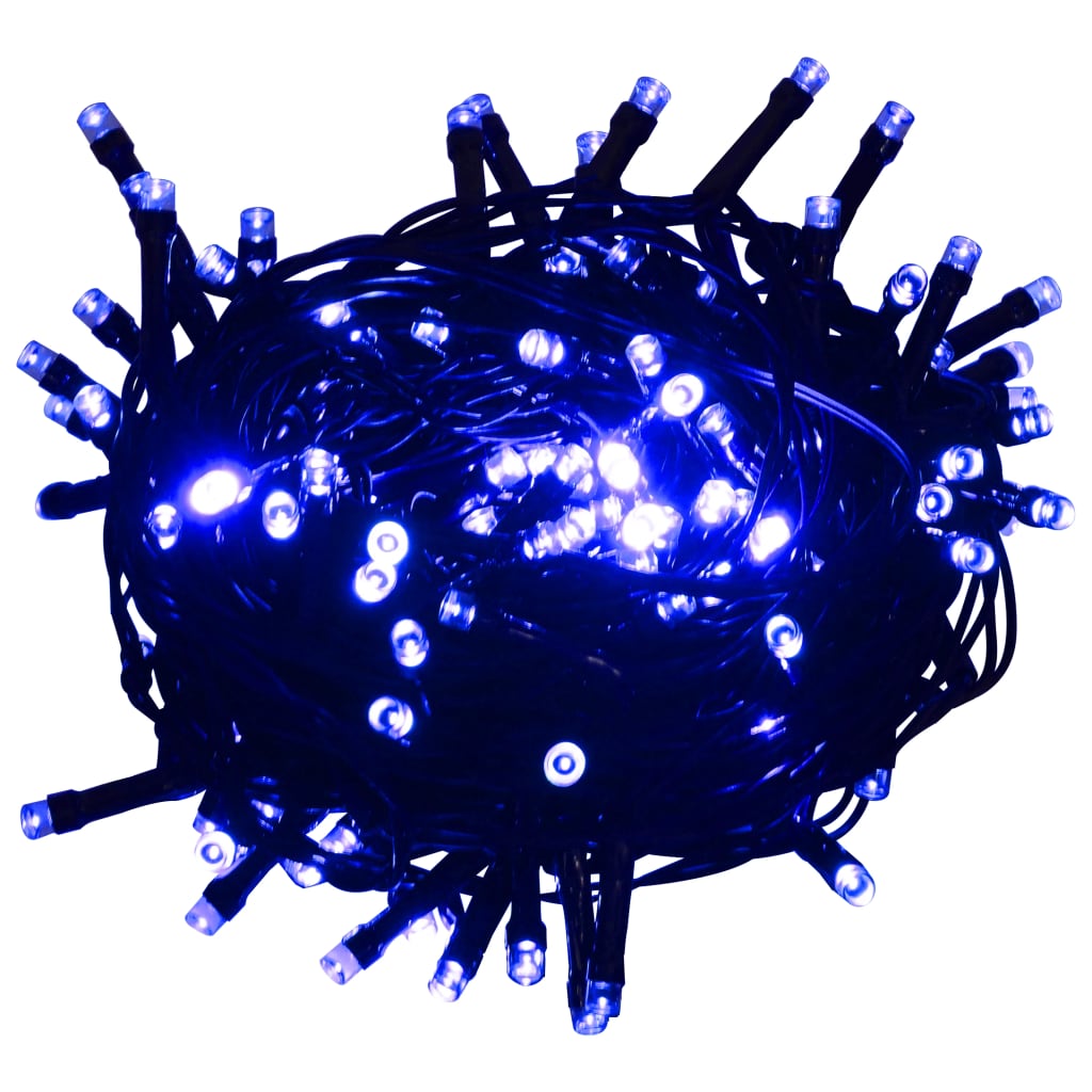 Guirlande lumineuse led 2000 leds 200 m pvc bleu - number 2.