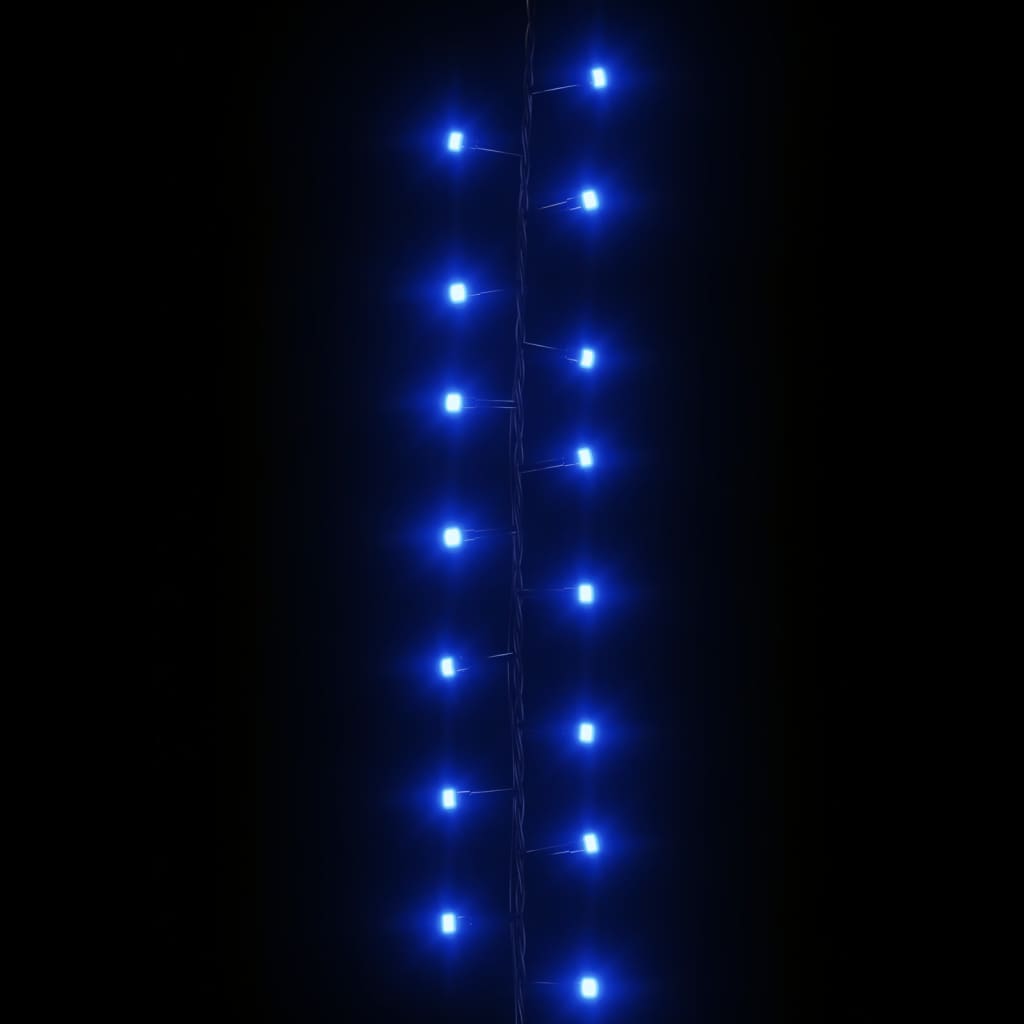 Guirlande lumineuse led compacte 1000 leds 25 m pvc lumière bleue - number 5.