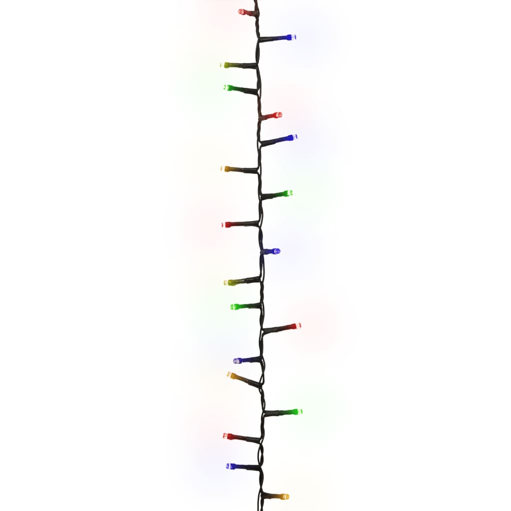 Kompakt led-lyskæde 2000 led'er pvc flerfarvet lys - flerfarvet og mørkegrøn, 45 m, 1, x - number 3.