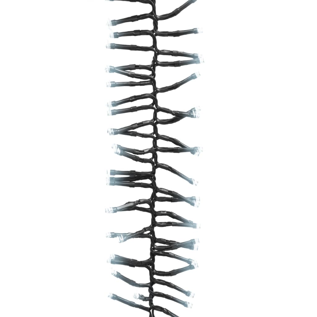 Guirlande lumineuse led 2000 leds 17 m pvc lumière blanche froide - number 3.