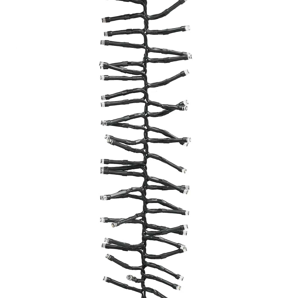 Guirlande lumineuse led 2000 leds 17 m pvc lumière blanche chaude - number 6.