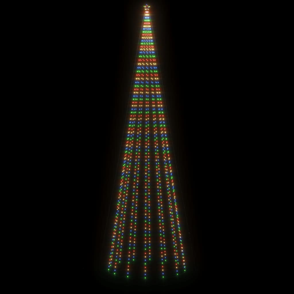 Sapin de noël en forme de cône 230x800 cm 1134 led lumière colorée - number 5.