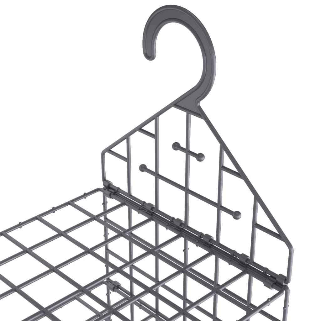 Hængende opbevaringshylde til tøj 7 hylder - number 6.