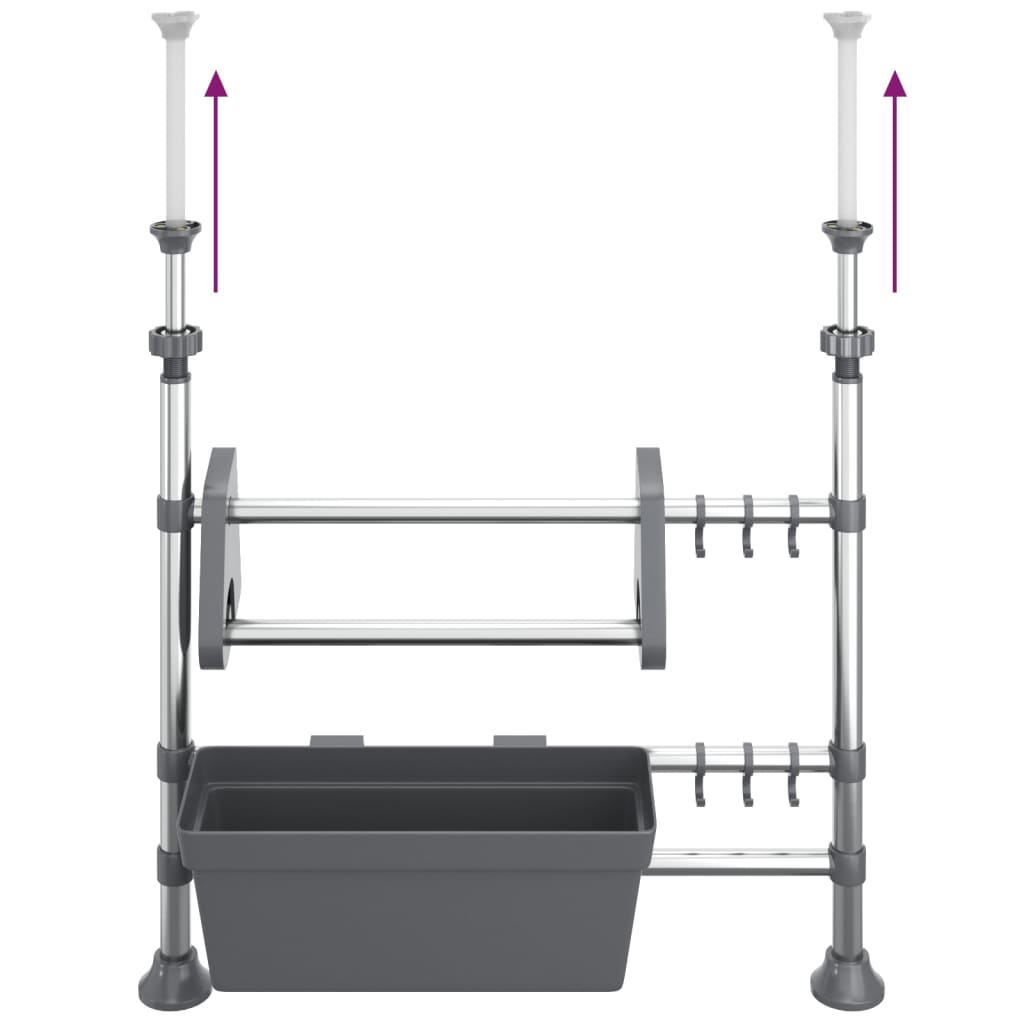 Adjustable kitchen rack aluminum - number 5.