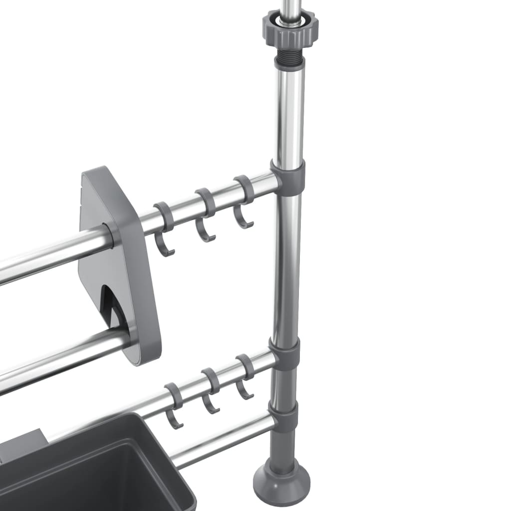 Adjustable kitchen rack aluminum - number 6.