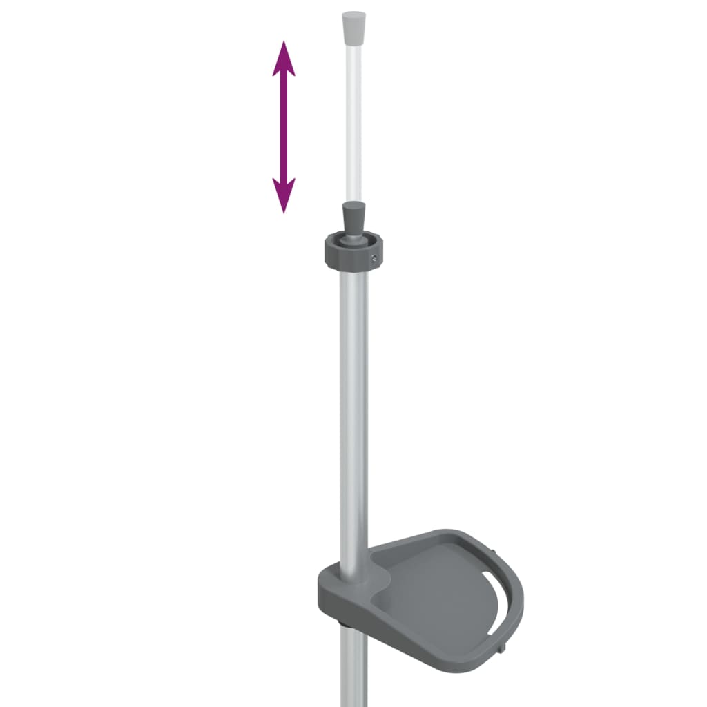 Étagère de douche télescopique 4 niveaux - number 5.