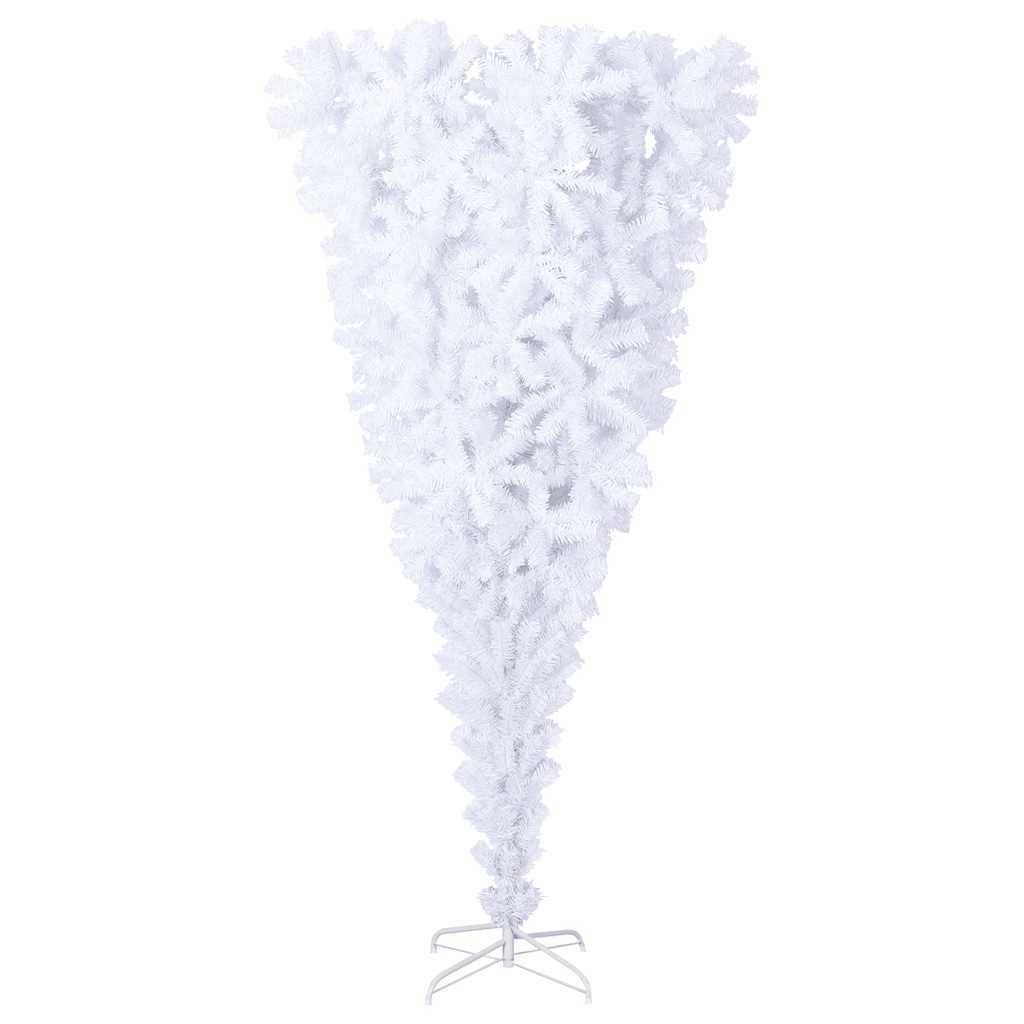 Artificial inverted christmas tree with christmas tree base 180 cm - white, 180 x 90 cm, 1 - number 3.