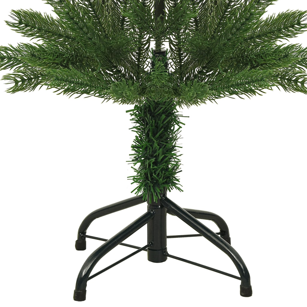 Sapin de noël artificiel étroit avec socle de sapin de noël 150 cm pe - 150 x 46 cm, 1 - number 4.