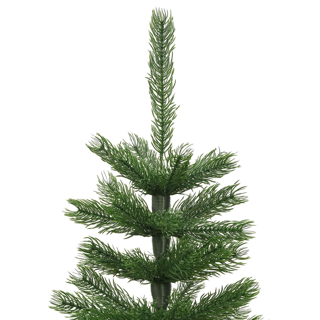 Sapin de noël artificiel étroit avec socle de sapin de noël 150 cm pe - 150 x 46 cm, 1 - number 3.