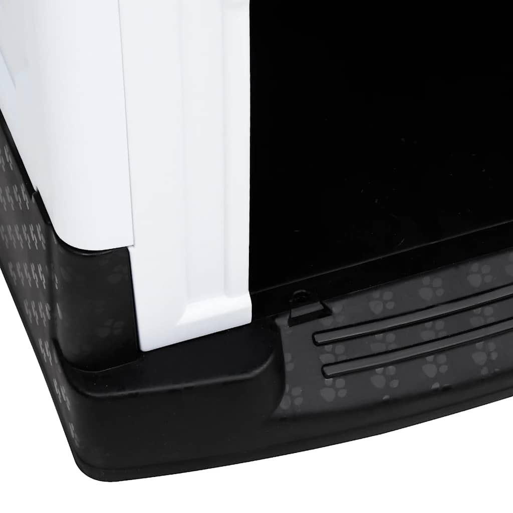 Niche pour chien 57x68x66 cm polypropylène - gris - number 6.