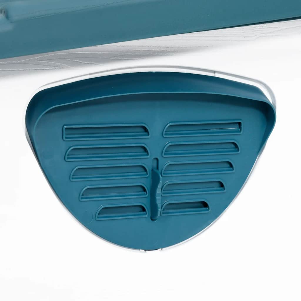 Niche pour chien 90,5x68x66 cm polypropylène - bleu - number 6.