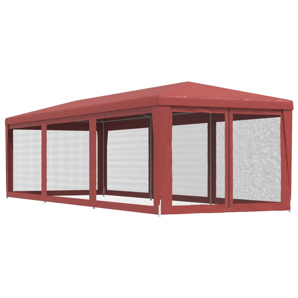 Nadstrešnica s 8 bočnih stijenki od hdpe žičane mreže - number 5.