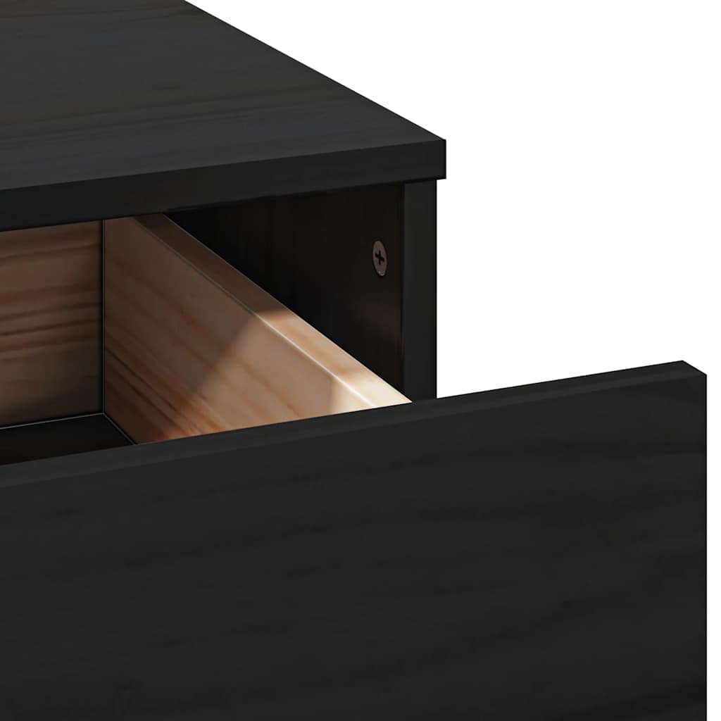 Skrivebord med skap 135x50x75 cm massiv furu - number 11.