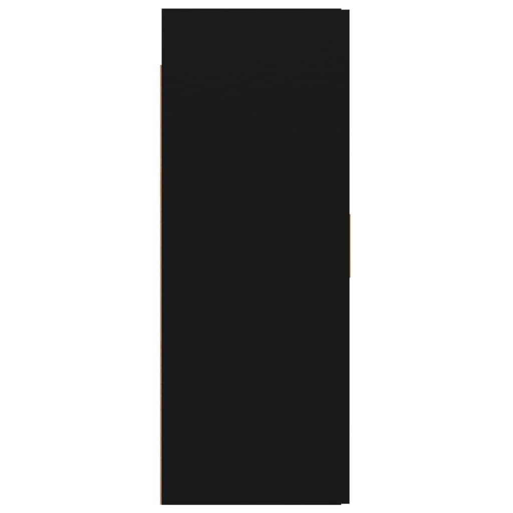 Nástěnná skříňka 69,5x34x90 cm - černá, 1 - number 7.