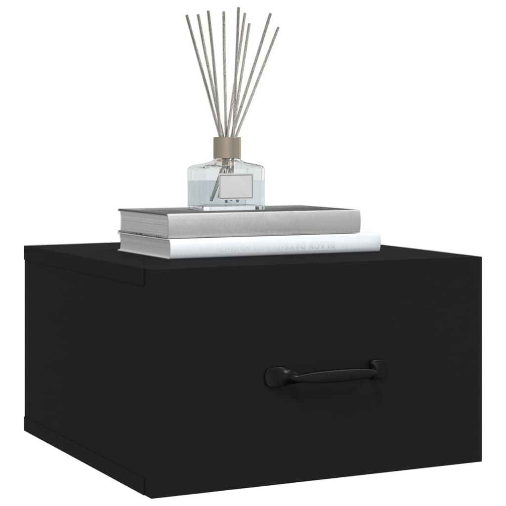 Vägghängda sängbord st. 35x35x20 cm - number 4.