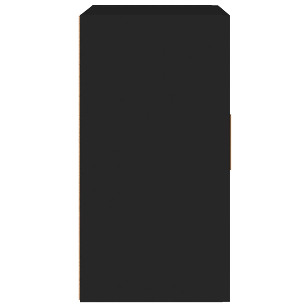Vægskab 60x30x60 cm konstrueret træ - sort, 1, x - number 6.