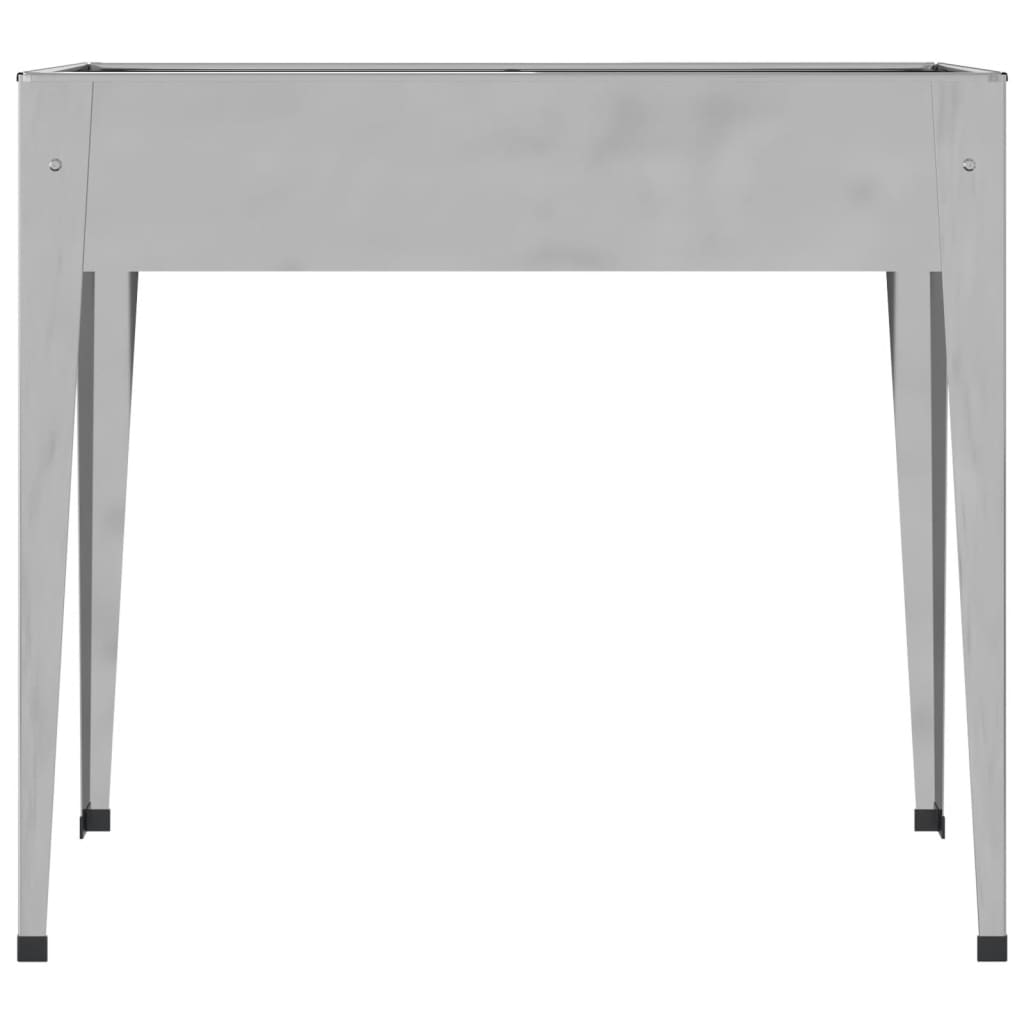 Plantekasse 100,5x40,5x90 cm galvaniseret stål - ooo 1 - number 4.