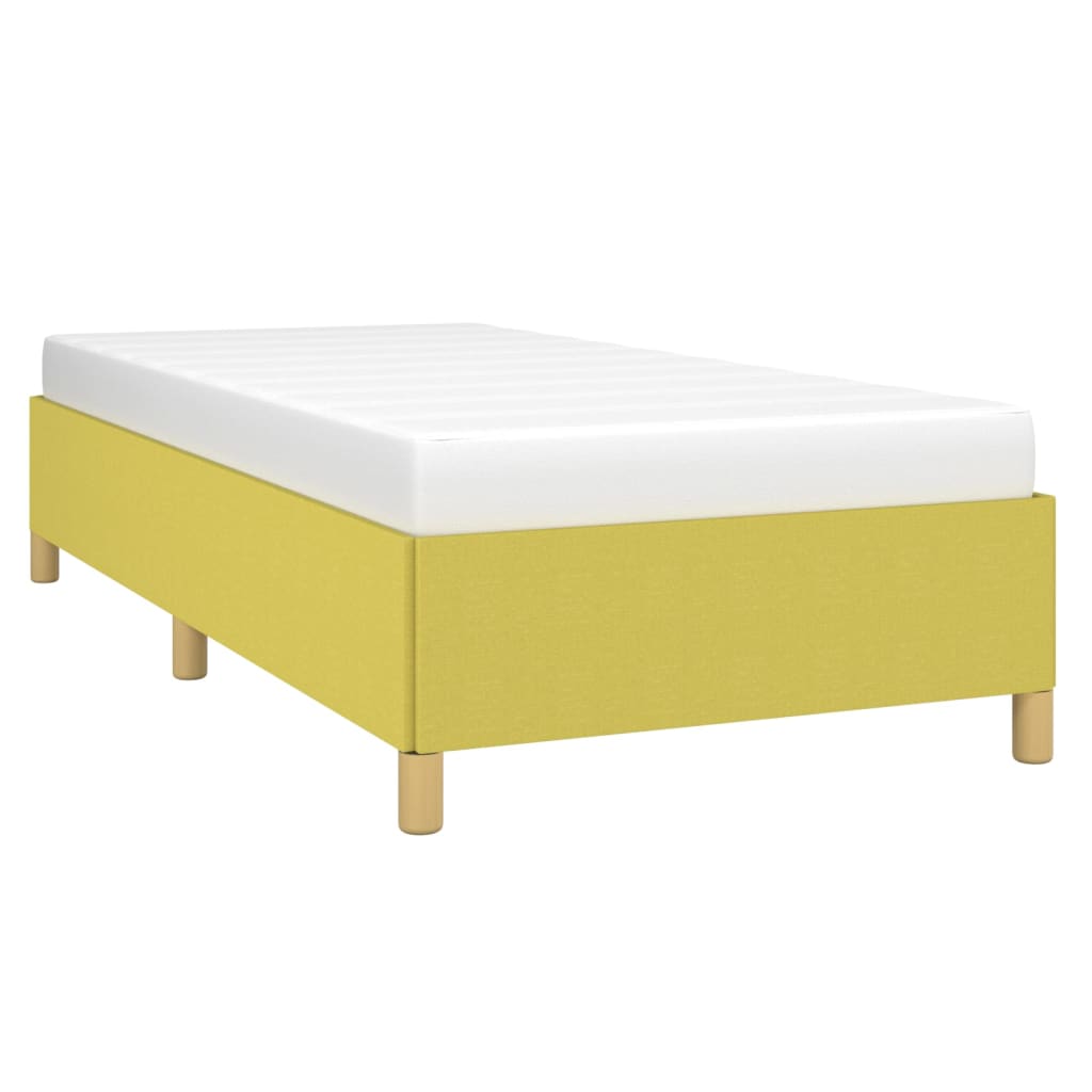 Tkanina ramy łóżka - zielony, 90 x 190 cm, 35 cm - number 3.