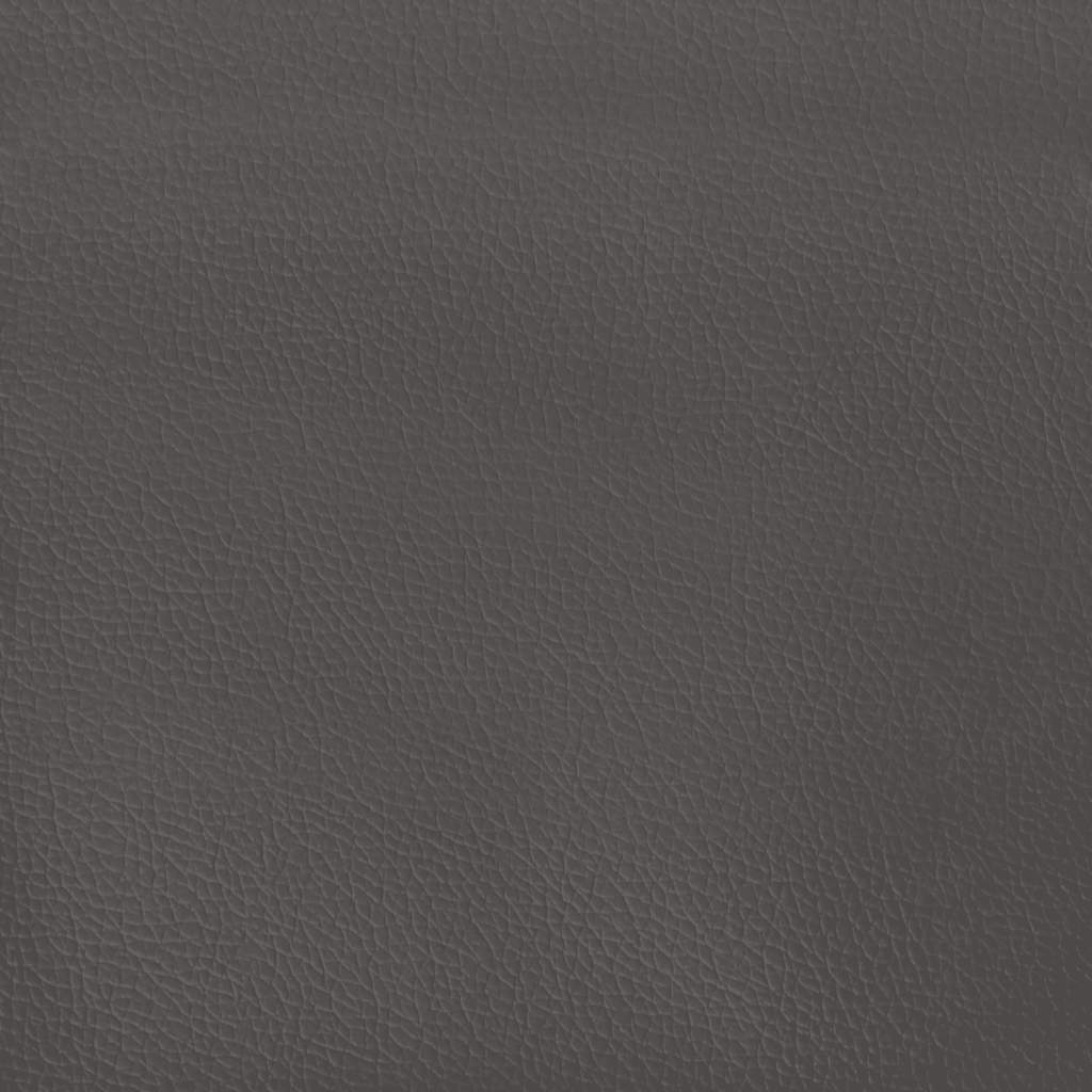 Sengeramme med hovedgærde uden madras - grå, 80 x 200 cm - number 8.