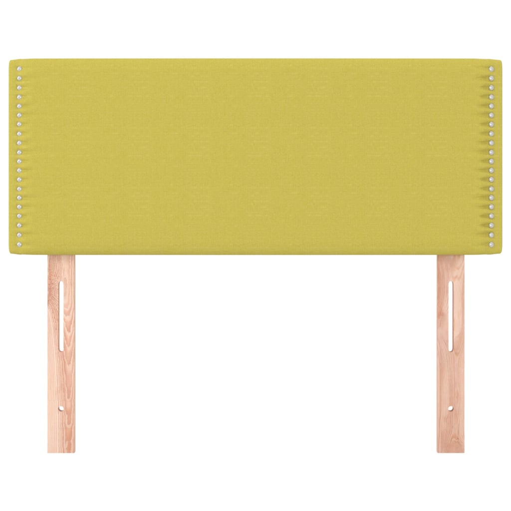 Zagłówek 80x5x78/88 cm tkanina - zielony, 80 cm, 1, niski - number 3.