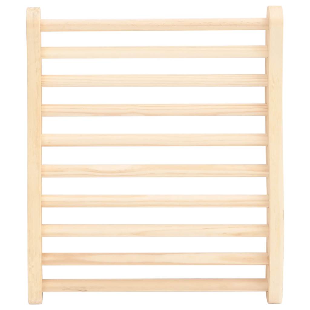 Dossier en s pour sauna en pin massif - number 2.
