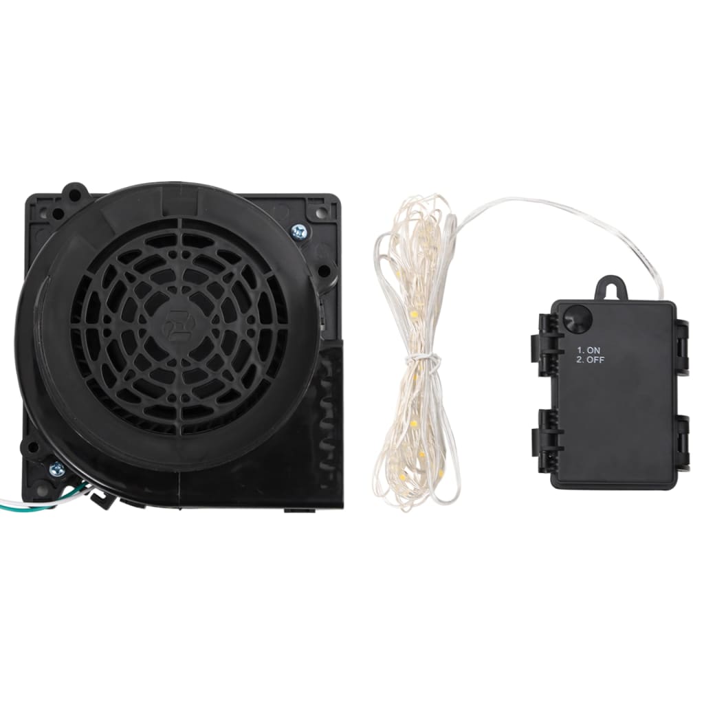 Oppustelig julebamse m. led-lys 240 cm - number 8.